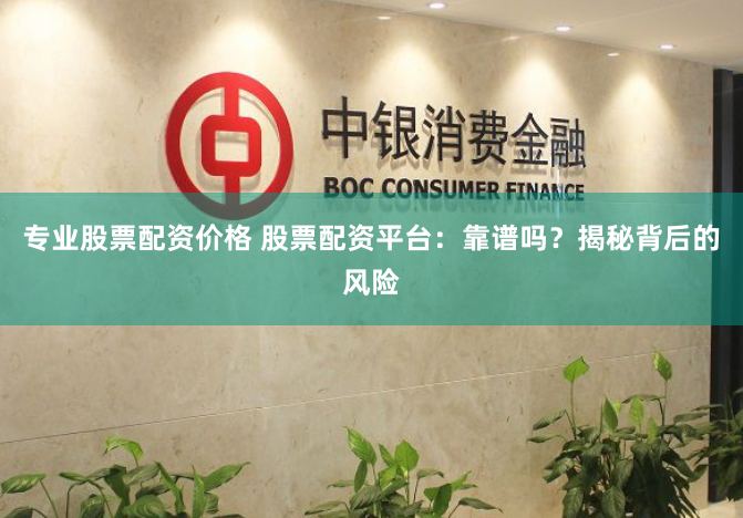 专业股票配资价格 股票配资平台：靠谱吗？揭秘背后的风险